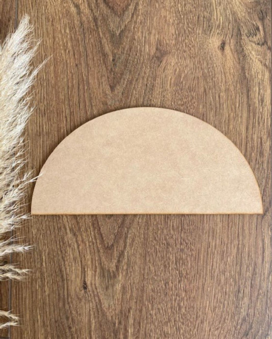 Base Mdf Semicirculo Grande