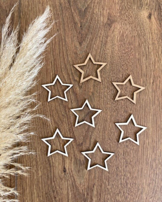 Base Mdf Estrella Vacia Pequeña