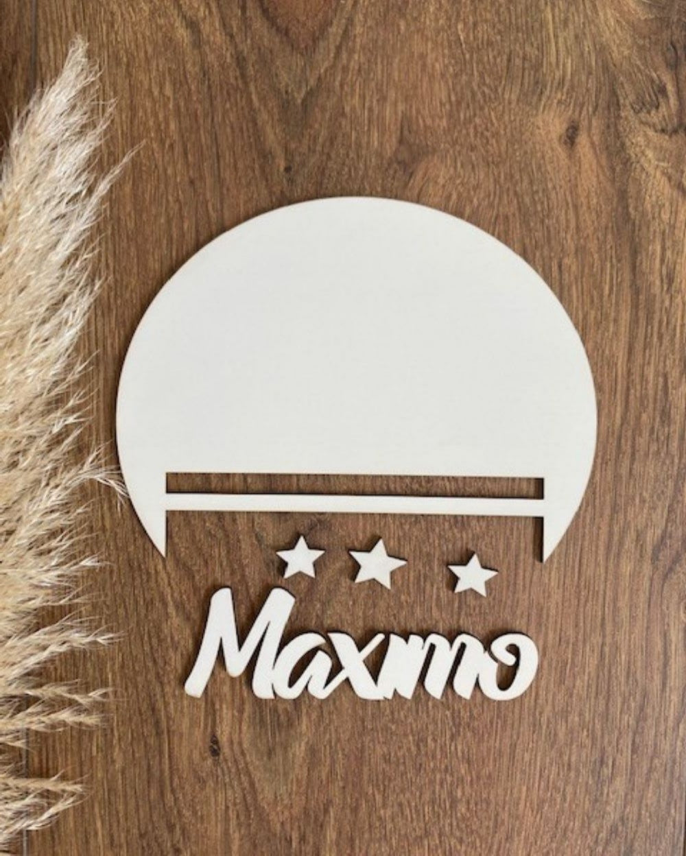 Base Mdf Semicírculo Personalizado Estrella